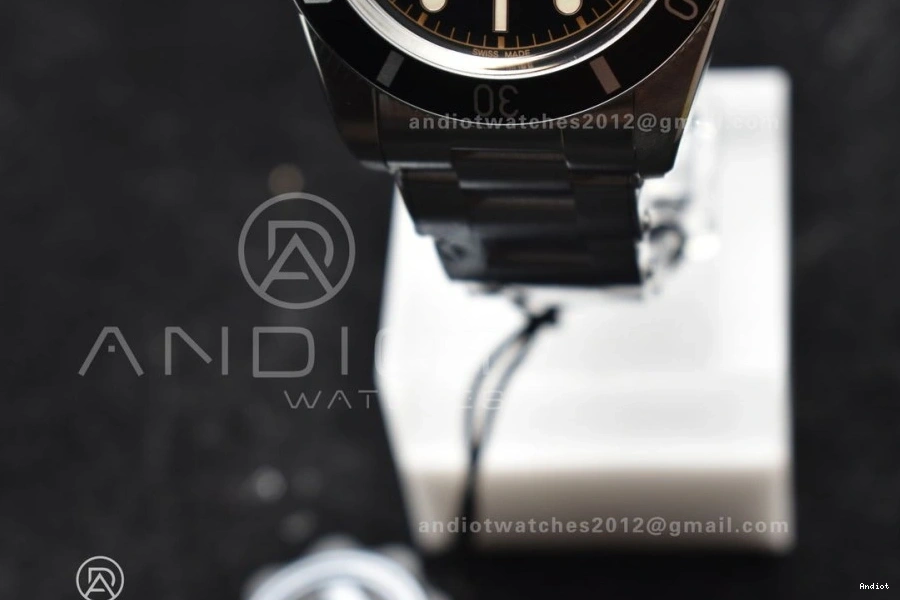 SS Dial 37mm Black Best on Edition A2824 Bay Heritage ZF Bracelet SS Black 1:1 1112